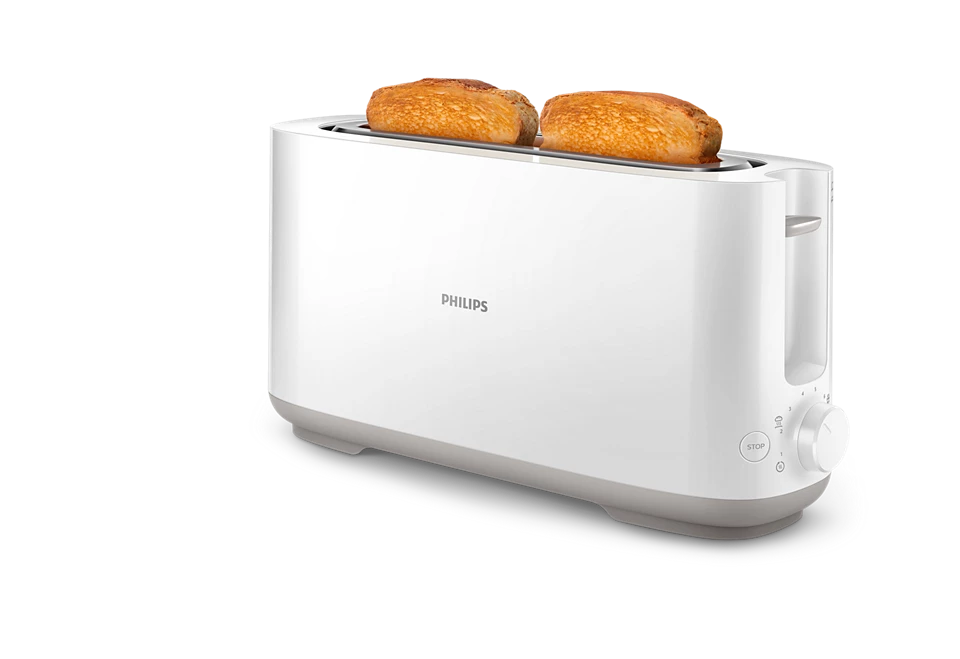 Тостер Philips HD2590/00 (1030Вт,на 2 тоста) white купить по самой низкой цене