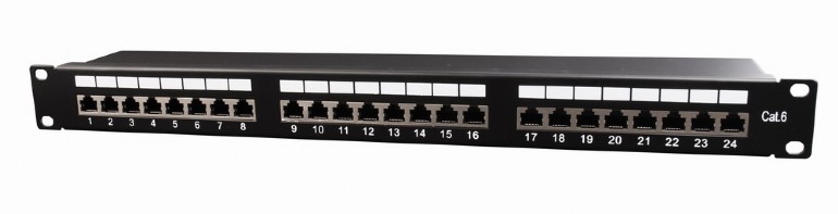 Панель ETHERNET 19" PATCH PANEL FTP 24PORT,CAT.6,1U NPP-C624-002 купить по самой низкой цене