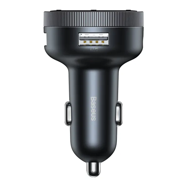 АЗУ FM модулятор Baseus Enjoy 17W (2USB-A) (CCLH-01) (Черный) купить по самой низкой цене