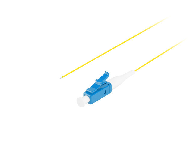 Fiber optic pigtail Lanberg (FP-LCUP-SE11-0020-YE) коннектор LC/UPC, кабель single-mode (SM) 9/125µm, Yellow купить по самой низкой цене