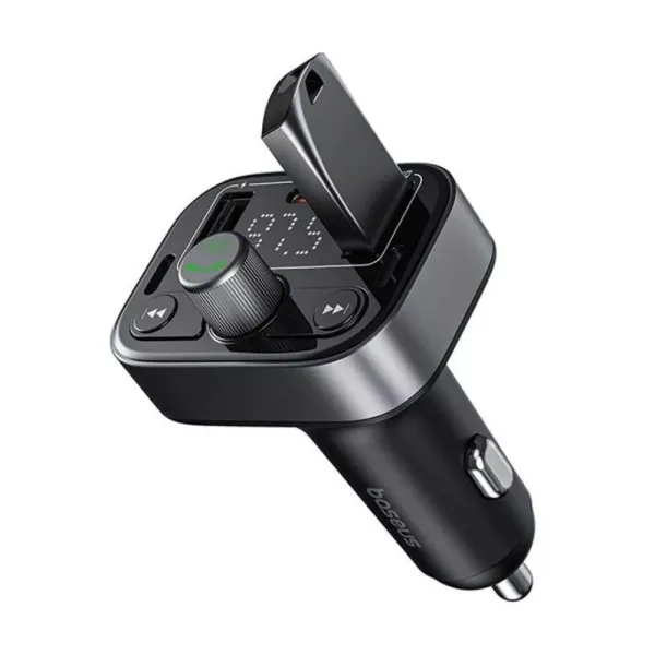 АЗУ FM модулятор Baseus S-09 Pro Series 18W (2USB-A/1C) (C10762200113) (Cluster Black) купить по самой низкой цене