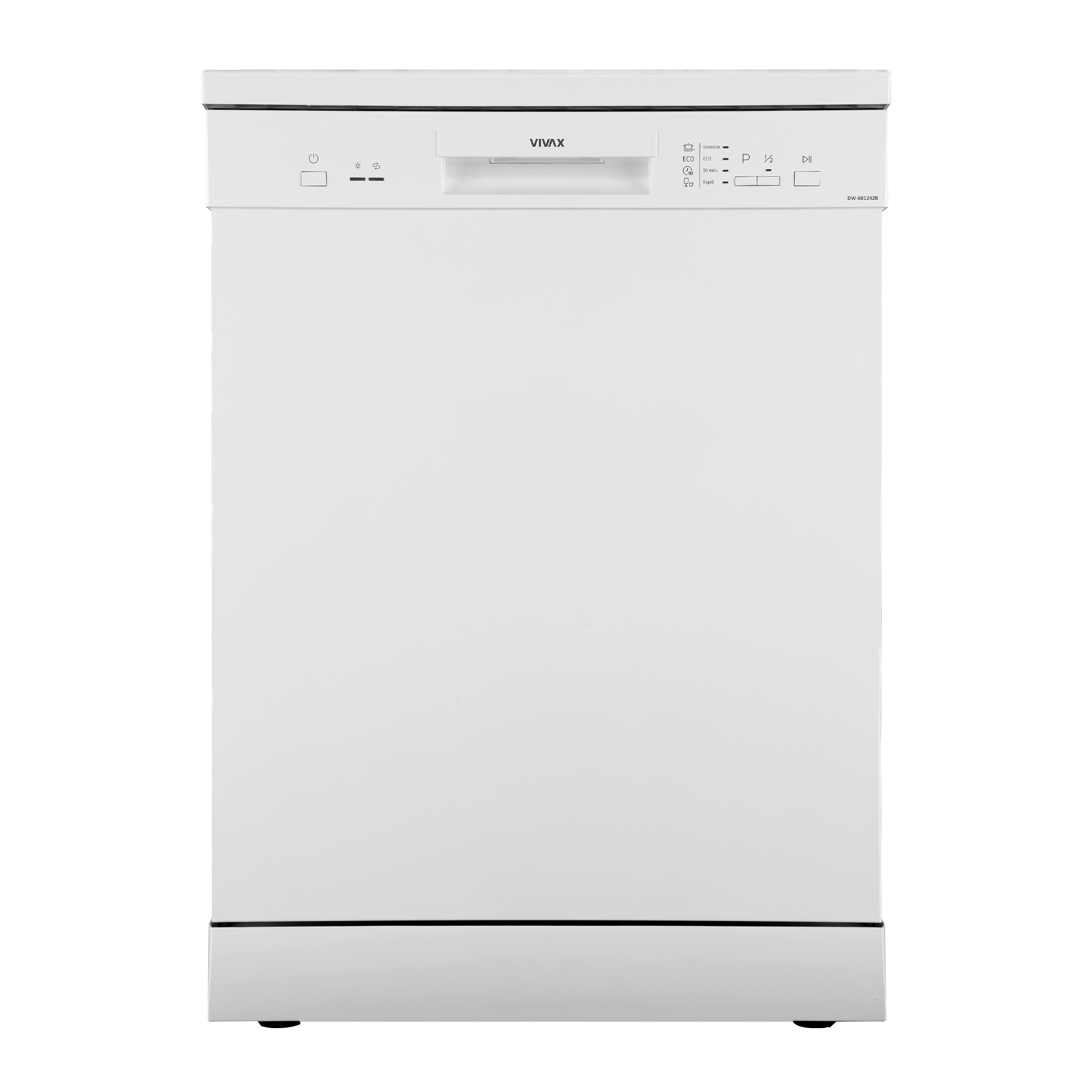 Посудомоечная машина VIVAX DW-601242B (полноразм., отд. стоящая, 4пр., 12комп.) white 0001212907 Уценка! купить по самой низкой цене