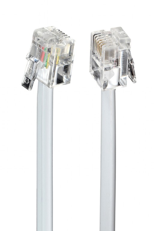 PATCH CORD 6P4C, телефонный TC6P4C-3M (3M) купить по самой низкой цене