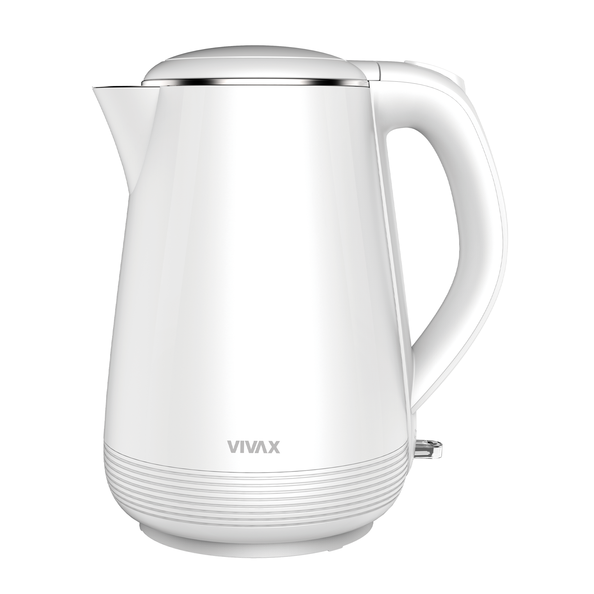 Электрочайник VIVAX HOME WH-100WM (1л, 1.2кВт) белый 0001415864 купить по самой низкой цене