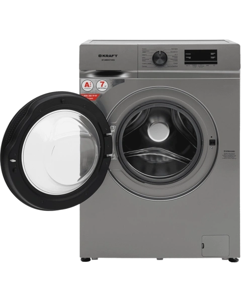 Стиральная машина Kraft KF-MBDS7109G (Инвертор.мотор, 7кг, 1000об/м, A+++, фронталь.загр, gray) 60х39х84 купить по самой низкой цене