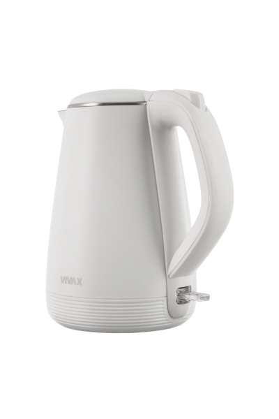 Электрочайник VIVAX HOME WH-100WM (1л, 1.2кВт) белый 0001415864 купить по самой низкой цене