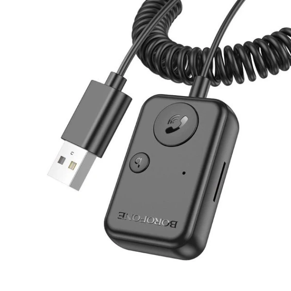 Ресивер Bluetooth аудио Borofone BC49 June (USB-A) (Black) купить по самой низкой цене
