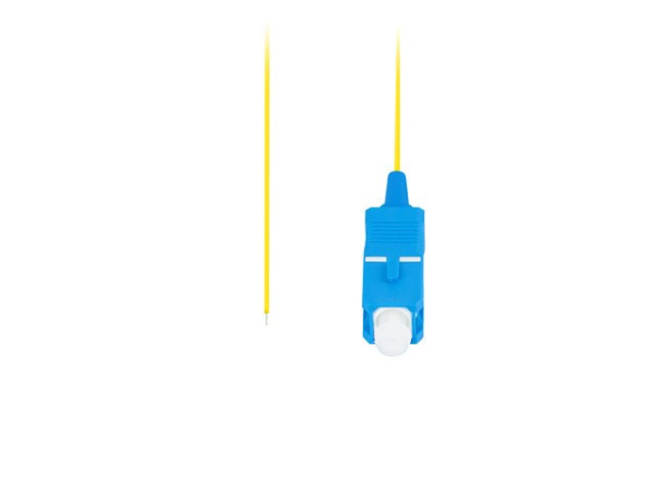 Fiber optic pigtail Lanberg (FP-SCUP-SE11-0020-YE) коннектор SC/UPC, кабель single-mode (SM) 9/125µm, Yellow купить по самой низкой цене