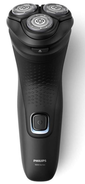 Электробритва Philips Series 1000 S1141/00 (аккум., роторная, сухое/влажное, 3 бритвен.головки) чёрн. купить по самой низкой цене