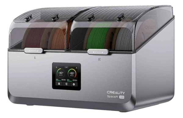Сушильная камера для филамента CREALITY (SpacePi X4) 2 камеры нагрева для 4 катушек, LCD дисплей, до 85°C купить по самой низкой цене