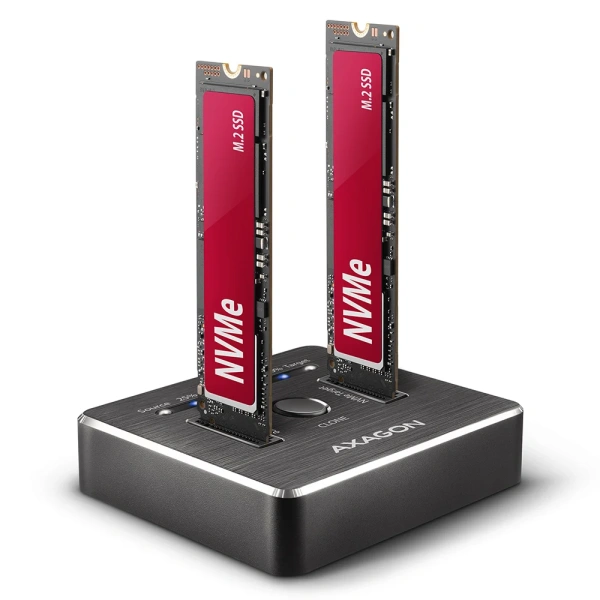 Док-станция AXAGON (ADSA-M2C) для 2*NVMe (PCI-Express) M.2, USB 3.2 Gen 2 купить по самой низкой цене