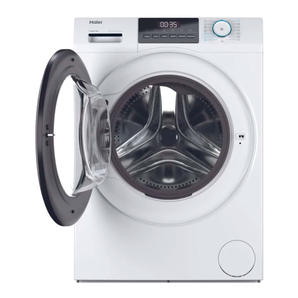 Стиральная машина Haier HW80-BP14929A-S (инвертор, 8кг, 1400об/м, класс A, 85x59.5x48) белая купить по самой низкой цене