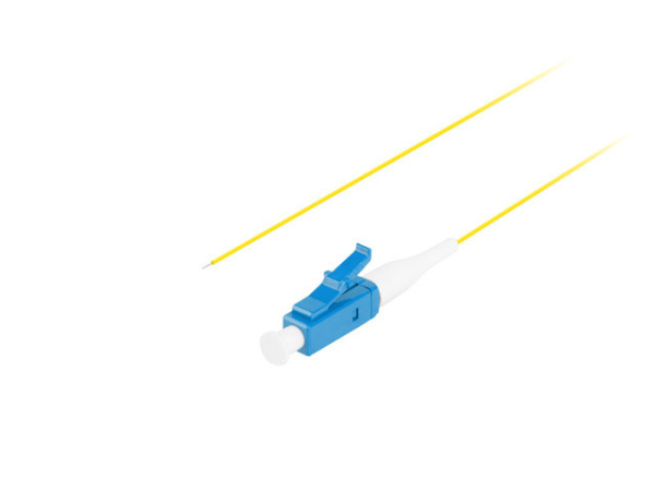 Fiber optic pigtail Lanberg (FP-LCUP-SE11-0020-YE) коннектор LC/UPC, кабель single-mode (SM) 9/125µm, Yellow купить по самой низкой цене