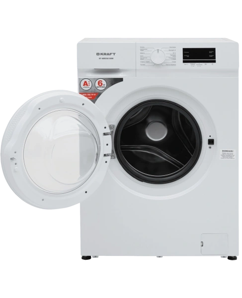 Стиральная машина Kraft KF-MBDS6108W (Инвертор.мотор, 6кг, 1000об/м, A+++, фронталь.загр, white) 60х39х84 купить по самой низкой цене
