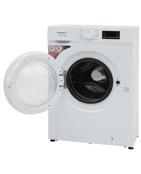 Стиральная машина Kraft KF-MBDS6108W (Инвертор.мотор, 6кг, 1000об/м, A+++, фронталь.загр, white) 60х39х84 купить по самой низкой цене