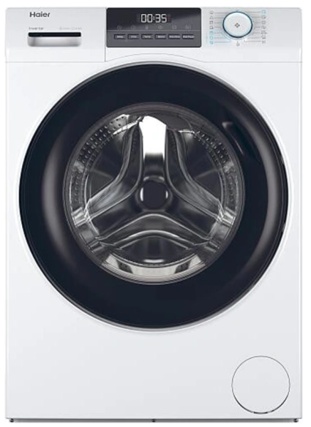 Стиральная машина Haier HW90-BP14929A-S (инвертор, 9кг, 1400об/м, класс A, 85x59.5x48) белая купить по самой низкой цене