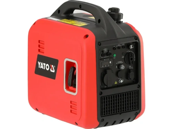 Генератор инверторный YATO (YT-854837) ном. мощн. 1.9кВт, 230В/50Гц, двигат. Rato R80-i 80см3 бензин купить по самой низкой цене