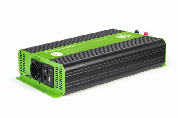 Инвертор Gembird EG-PWC-PS2000-01 2000Вт,10-16 VDC (от аккум-ра) -> ~220В+USB 5В до 2,1А купить по самой низкой цене