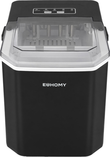 Ледогенератор Euhomy IM011-BBL настольный (2.2л, 120Вт, 12кг в сутки в форме пуль) чёрный купить по самой низкой цене