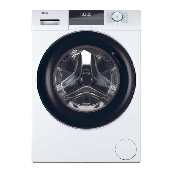 Стиральная машина Haier HW80-BP14929A-S (инвертор, 8кг, 1400об/м, класс A, 85x59.5x48) белая купить по самой низкой цене