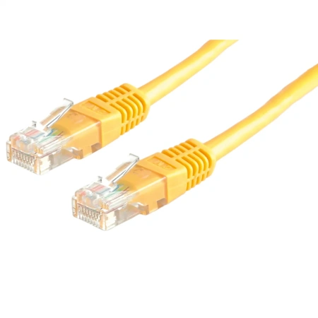 PATCH CORD UTP CAT.5E,0.5м. (PP12-0.5M/Y) yellow купить по самой низкой цене