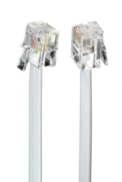 PATCH CORD 6P4C, телефонный TC6P4C-3M (3M) купить по самой низкой цене