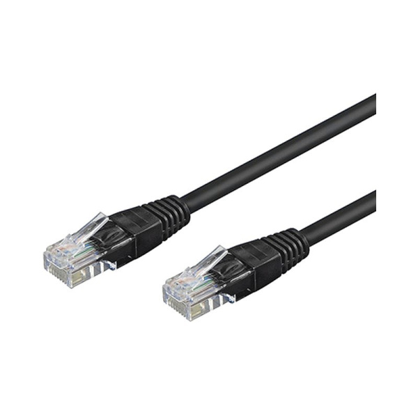 PATCH CORD UTP CAT.5E,0.25м. (PP12-0.25M/BK) черн. купить по самой низкой цене