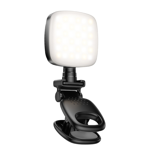 Лампа портативная лампа для селфи Hoco K28 Square Selfie Light 200 mAh (Black) купить по самой низкой цене