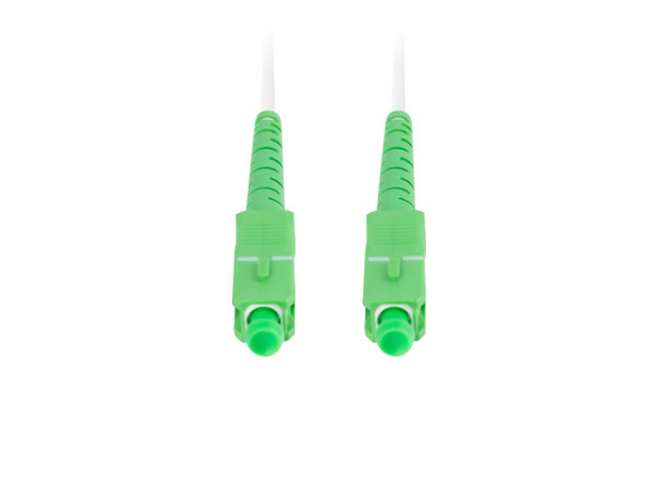 Патч-корд оптический LANBERG (FO-SASA-SS21-0050-WH) White, 5м, SM SC/APC-SC/APC SIMPLEX LSZH G657A2 3.0MM купить по самой низкой цене