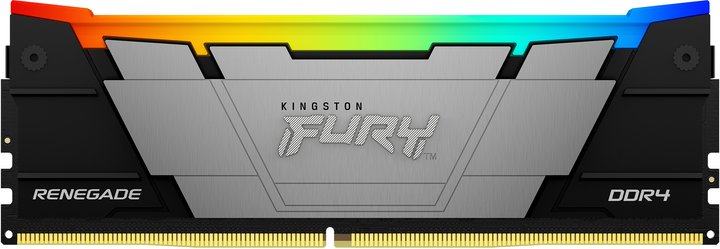 DDR4 DIMM 8Gb 3600MT/s Kingston Fury Renegade RGB Black XMP (KF436C16RB2A/8) PC4-28800, CL16, 1.35V, радиатор купить по самой низкой цене