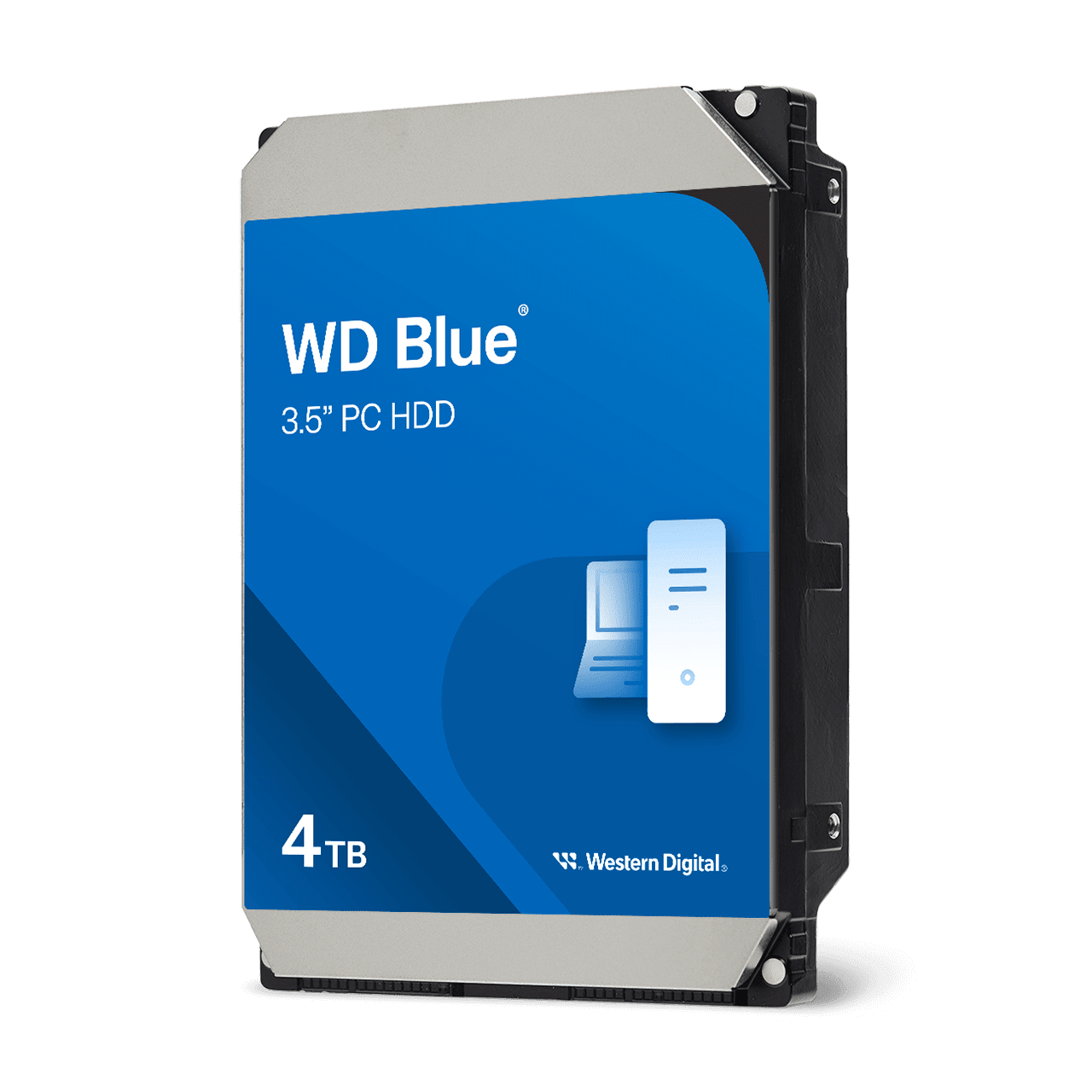 HDD SATA3 4Tb Western Digital Blue WD40EZZX (128Mb,5400rpm) купить по самой низкой цене