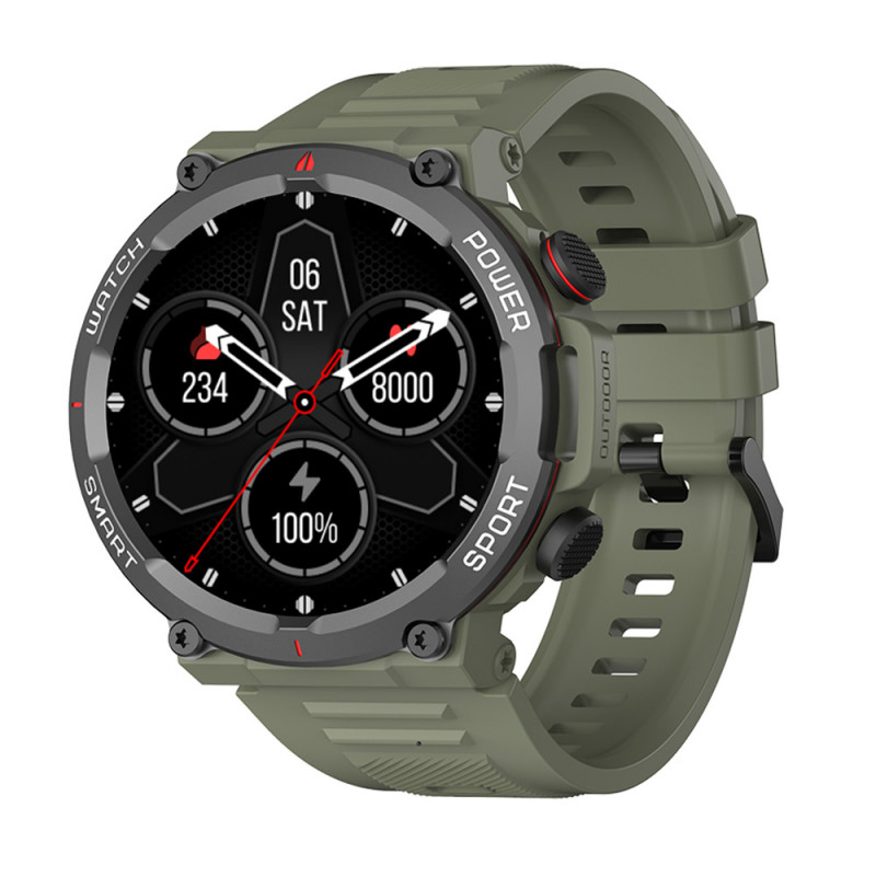 Смарт-часы Blackview W50 ARMY GREEN, 1.39', 360*360, BT 5.3 купить по самой низкой цене