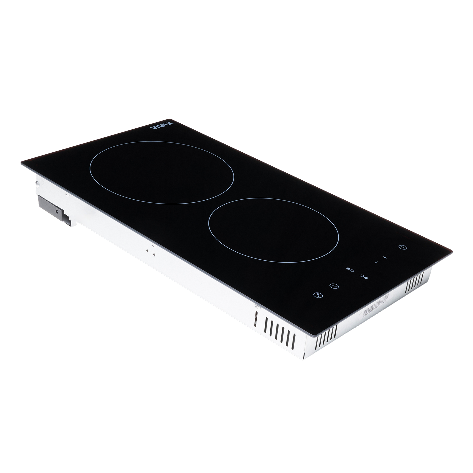 Панель варочная электрич. Vivax HOME  BH-02MVC (2 конф, стеклокерамика, сенсорн. упр.) black     (0001337849) купить по самой низкой цене