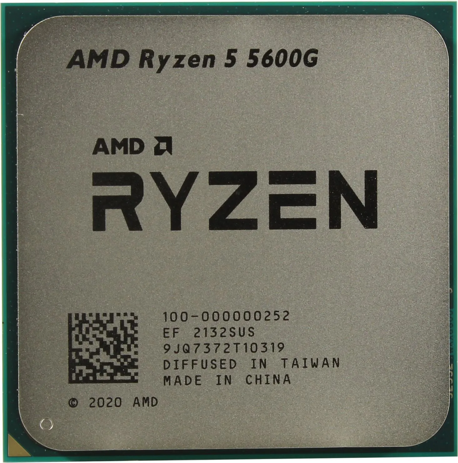 CPU AMD Ryzen 5 5600G TRAY (100-000000252) S-AM4, 3.9Ghz (4.4Ghz max), 3Mb+16Mb, 6Core, TDP 65Вт, Vega 7 купить по самой низкой цене