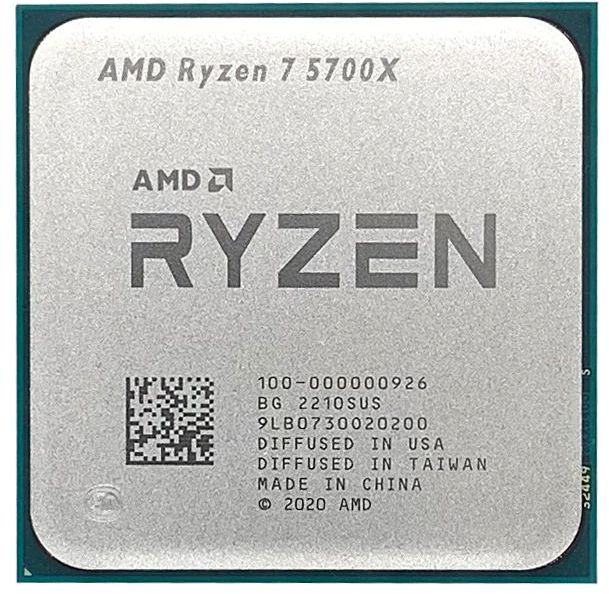 CPU AMD Ryzen 7 5700X TRAY (100-000000926) S-AM4, 3.4Ghz (4.6Ghz max), 4+32Mb, 8Core, TDP 65Вт купить по самой низкой цене