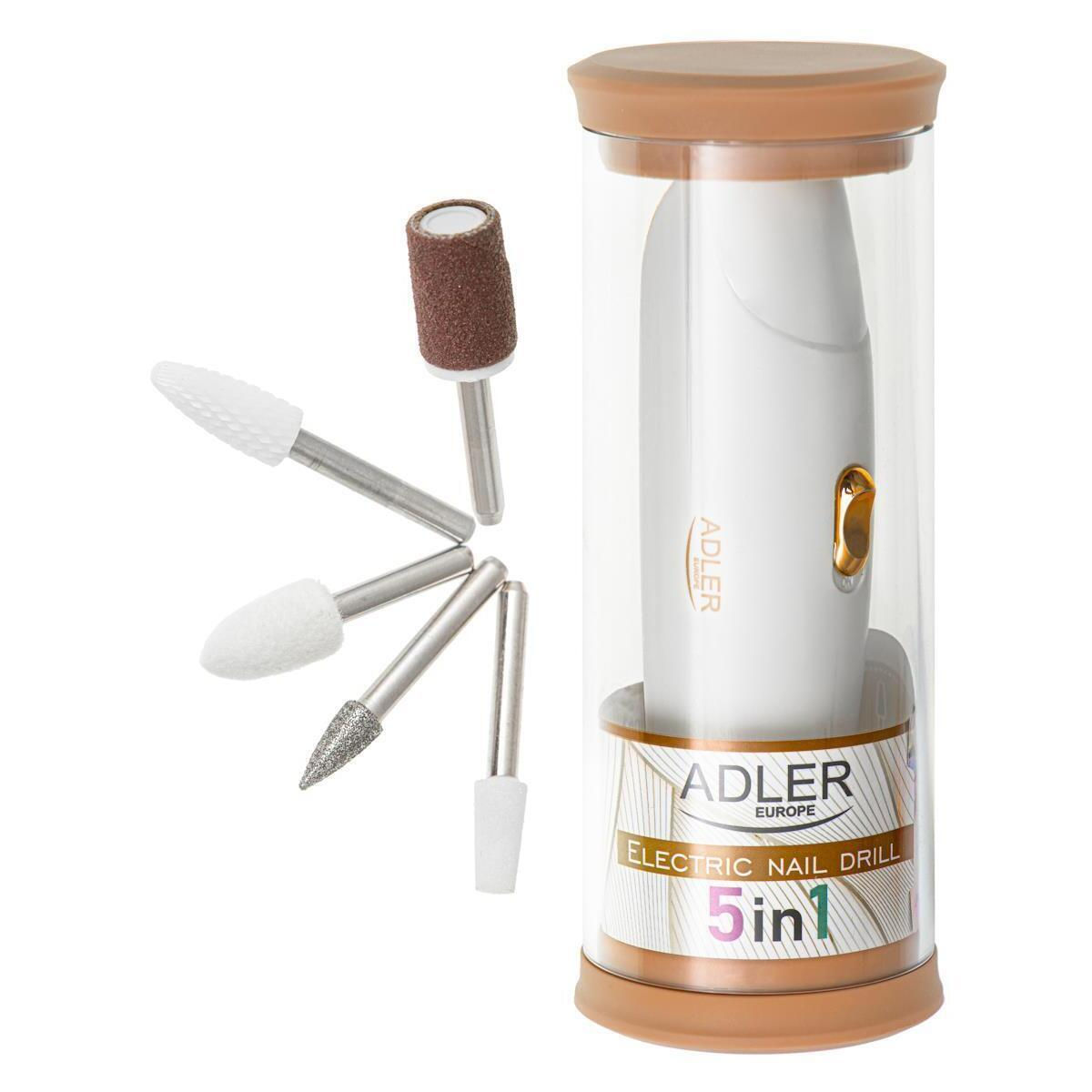 Набор для маникюра 5 в 1 Adler (AD-2179) питание - 2*1,5В (AAA) купить по самой низкой цене