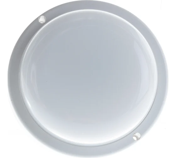 Светильник LED Gauss (126418312) LITE IP65  D140*48 12W 980lm 6500K 200-240V ЖКХ круглый купить по самой низкой цене