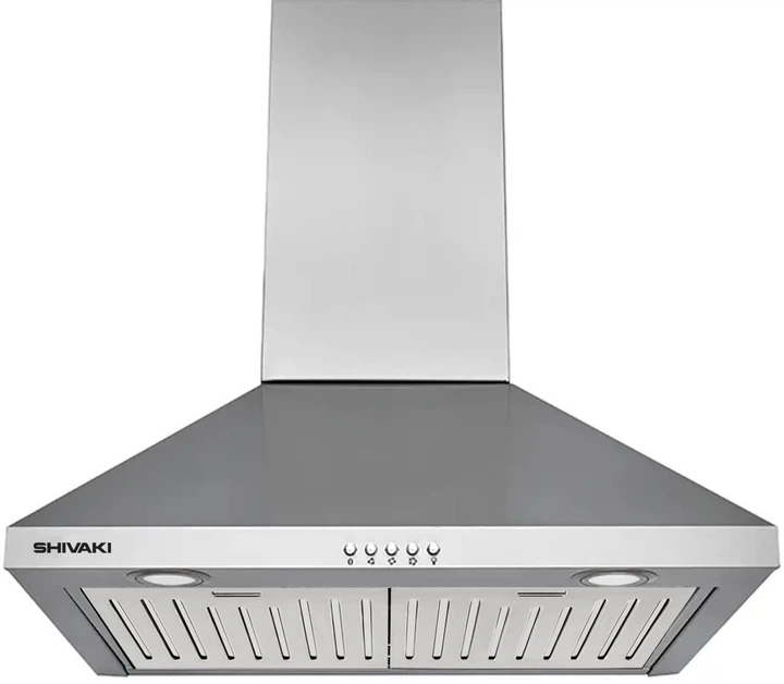 Вытяжка каминная SHIVAKI (Shivaki-0760 Prima  steel) 700 м.куб/час  600х500х950 купить по самой низкой цене