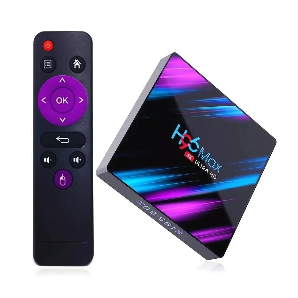 Медиаплеер H96 Max TV Box (And13, 4/64Гб, 4K, WiFi 6, BT, SD, Lan, HDMI, USB3.0, Rockchip RK3528) Медиаплеер H96 Max TV Box (And13, 4/64Гб, 4K, WiFi 6, BT, SD, Lan, HDMI, USB3.0, Rockchip RK3528) купить по самой низкой цене