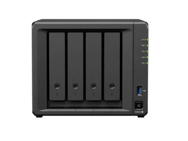 Сетевой накопитель NAS Synology (DS425+) 4*2.5'/3.5', 1x1000 Мбит/с + 1x2500 Мбит/с, 2 x USB 3.2 Gen1 купить по самой низкой цене