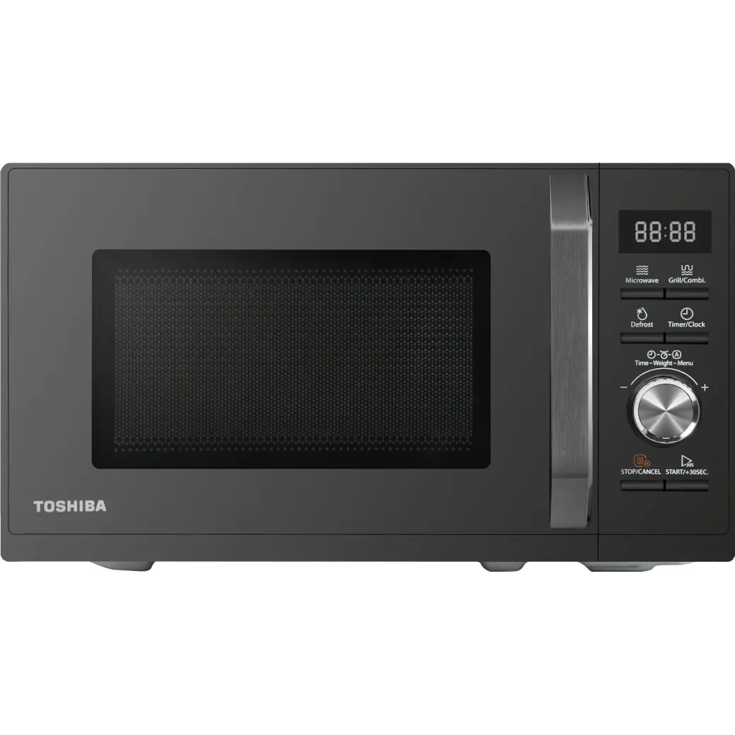 Микроволновая печь Toshiba MW3-AG25PF(BK)  (25л, 900Вт, гриль) BLACK купить по самой низкой цене