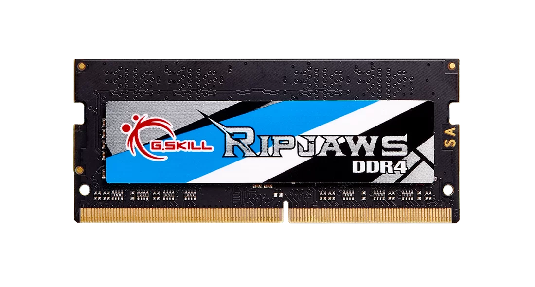 SODIMM DDR4 8Gb 3200MHZ G.Skill Ripjaws (F4-3200C22S-8GRS) PC3-25600 CL22 1.2V купить по самой низкой цене