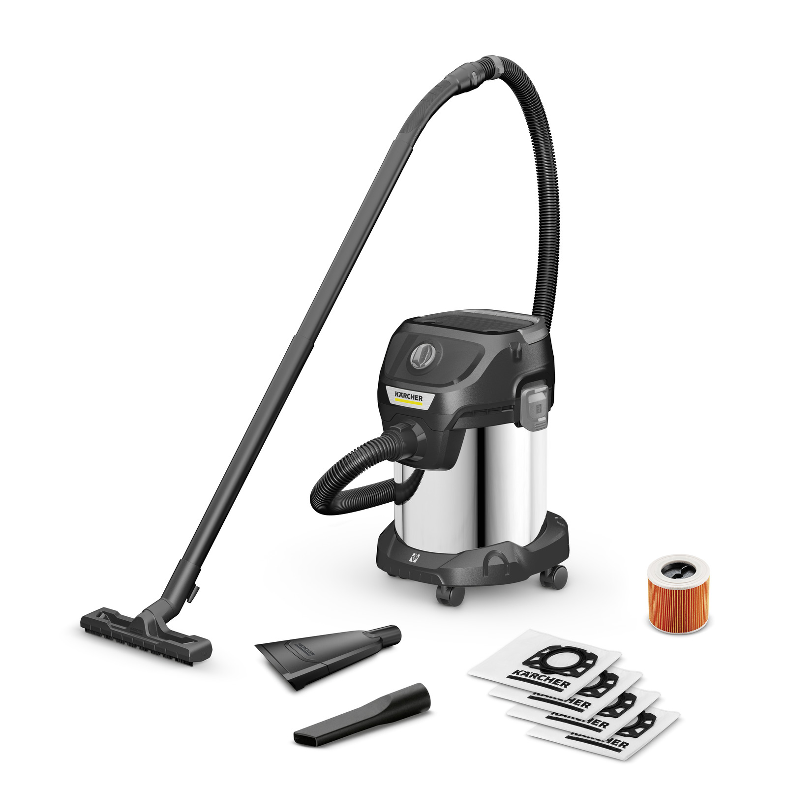 Пылесос Karcher KWD 3 S V-17/4/20 Anniversary Edition (1.628-449.0) питание от сети, уборка сухая и влажная. купить по самой низкой цене