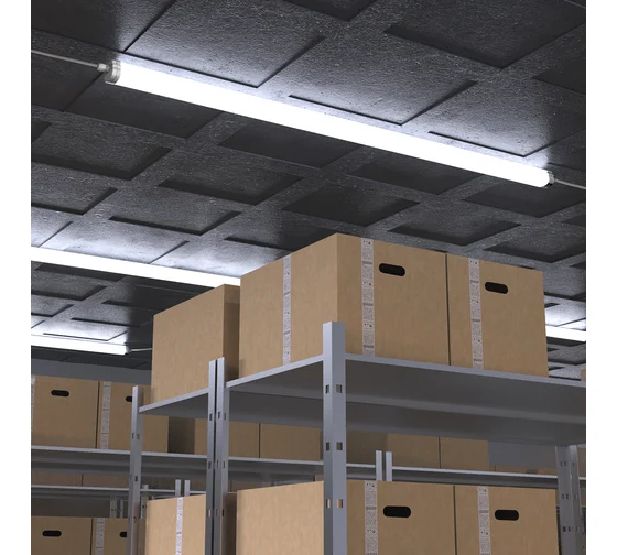 Светильник линейный LED GAUSS UNIVERSAL (843425345) 45W, 4550lm, 6500K, IP65, 1470х60х55мм, соед. в линию купить по самой низкой цене