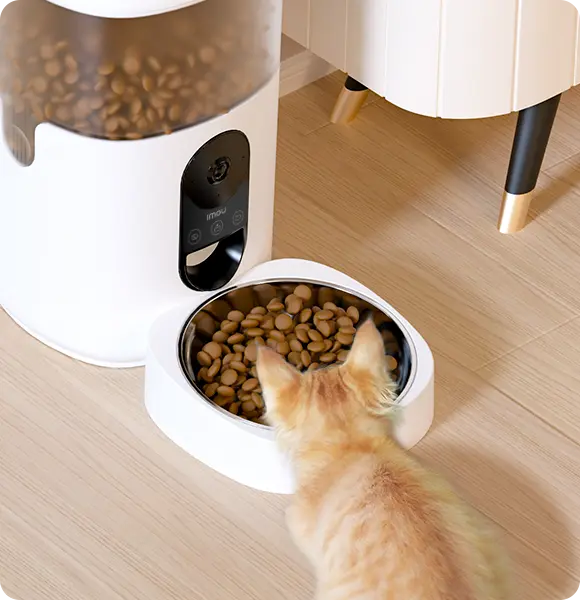 Кормушка умная для домашних животных IMOU (PET-PF1-4LSP) WiFi/BT, 4л, камера, дозатор, аудиосвязь, купить по самой низкой цене