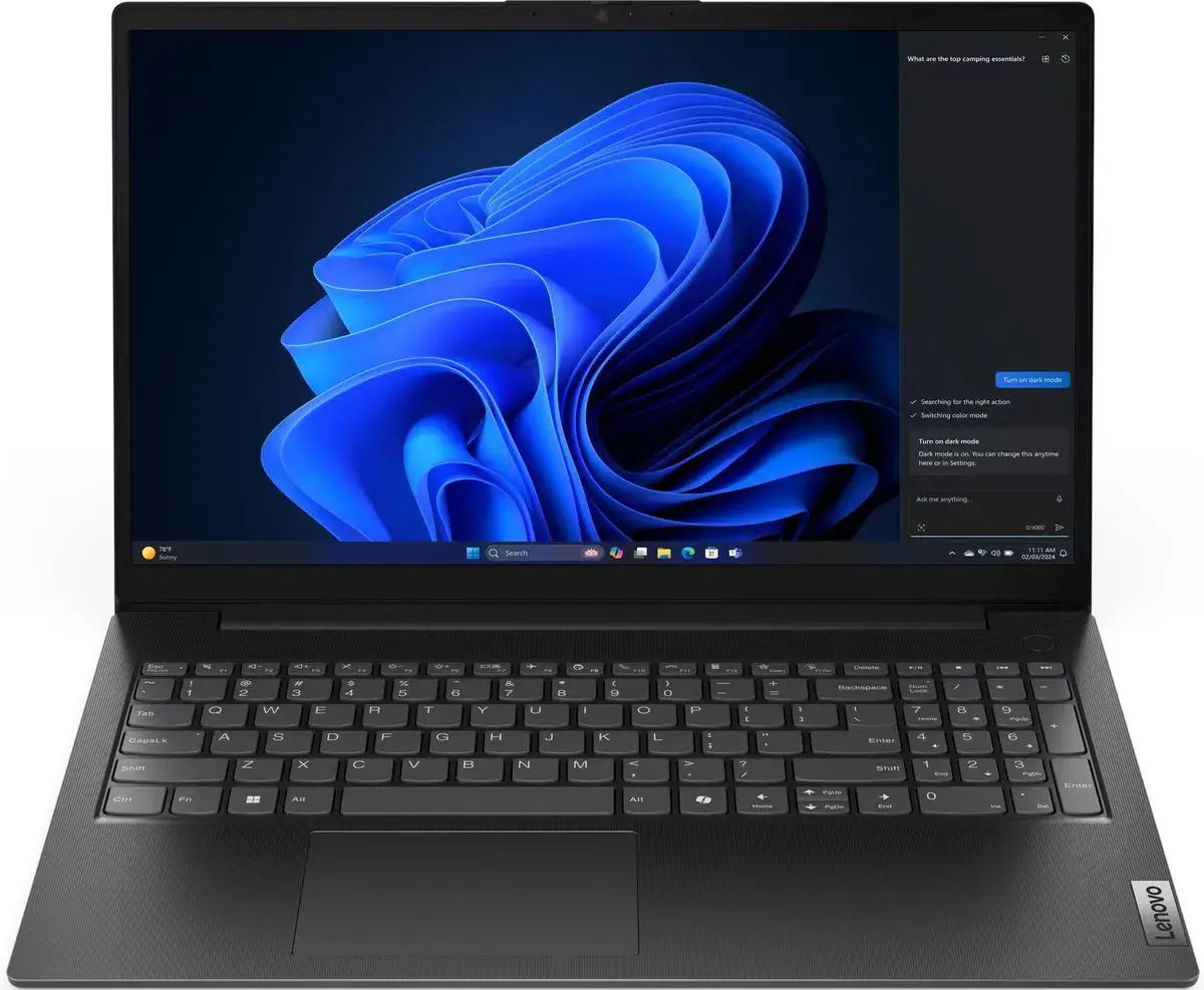 Ноутбук Lenovo V15 G5 IRL (83GW009MGX) i3-1315U/8Gb*512Gb SSD.M2/GLan/15.6' IPS FHD, nOS, BLACK купить по самой низкой цене