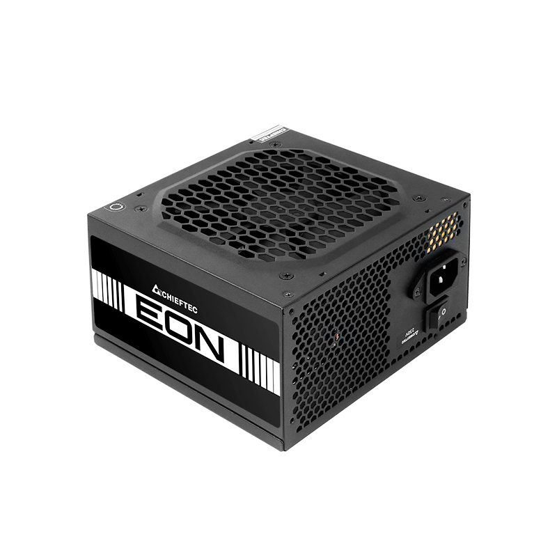 Блок питания 500W CHIEFTEC EON ZPU-500S ATX 12V 2.3, 24+2x8+2x8pin, Fan 12см, APFC, 80+ купить по самой низкой цене