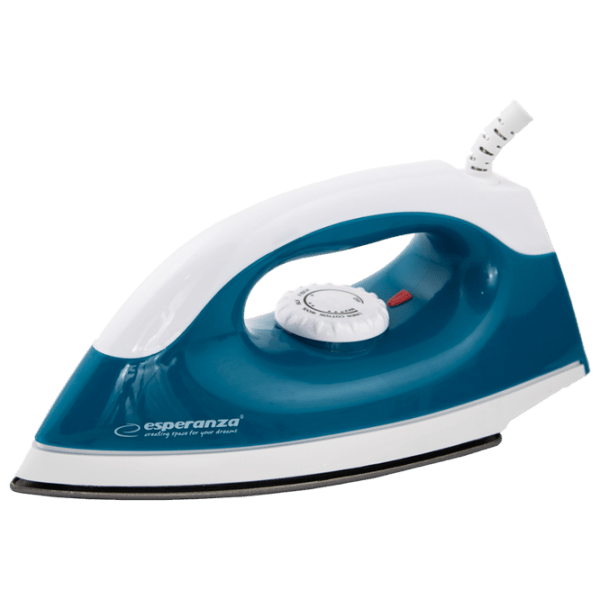 Утюг Esperanza SMOOTHER tourist (EHI001) 1200Вт, белый/синий купить по самой низкой цене