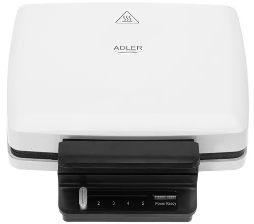 Вафельница ADLER AD-3085  (1800Вт, антипригарное покрытие, контроль температуры) купить по самой низкой цене