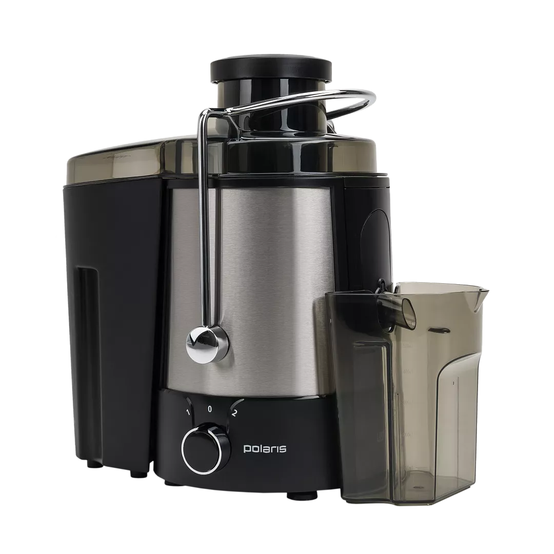 Соковыжималка Polaris PEA 0833A (800Вт, 2 скор, корпус нержавеющая сталь) Уценка! купить по самой низкой цене